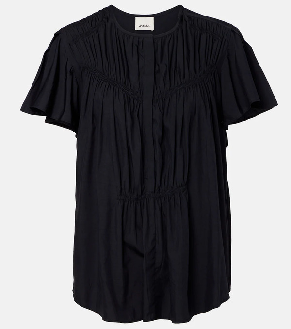  Isabel Marant Isabel Marant Top Synda Fruncido 