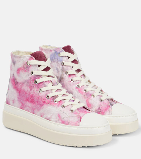  Isabel Marant Isabel Marant Zapatillas Altas Austin Estampadas 