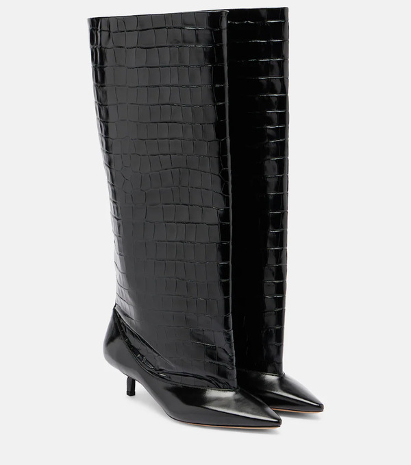  Jacquemus Jacquemus Botas Altas Tourni De Piel Grabada 