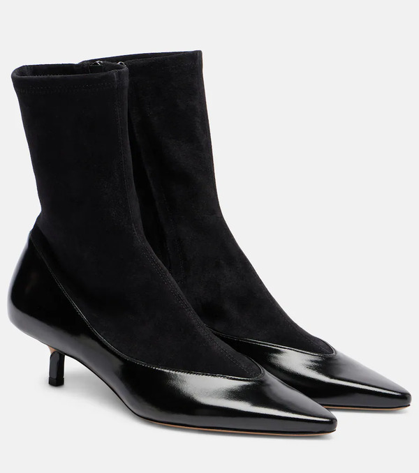  Jacquemus Jacquemus Botines Tourni De Piel Y Ante 