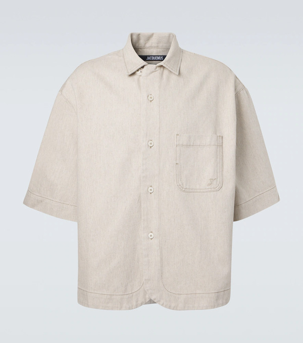  Jacquemus Jacquemus Camisa Paysan De-nîmes De Denim 