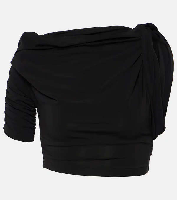  Jacquemus Jacquemus Crop Top Le Haut Drapeado De Jersey 