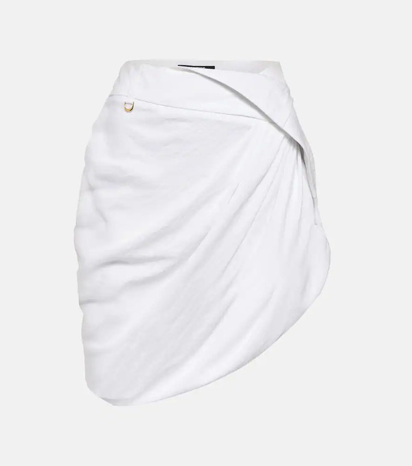  Jacquemus Jacquemus Minifalda La Mini Jupe Saudade Drapeada 