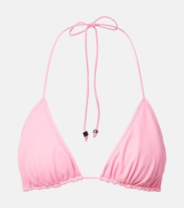  Jacquemus Jacquemus Top De Bikini Con Cuentas 
