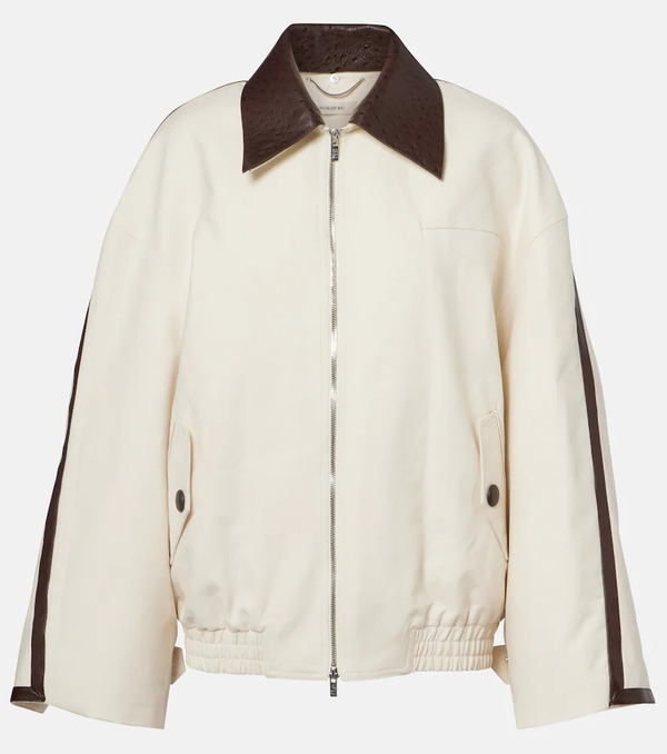 Jacques Wei Jacques Wei Chaqueta De Algodón Con Piel 