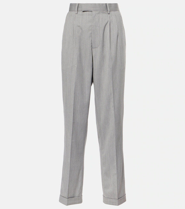  Jacques Wei Jacques Wei Pantalones Rectos De Lana 