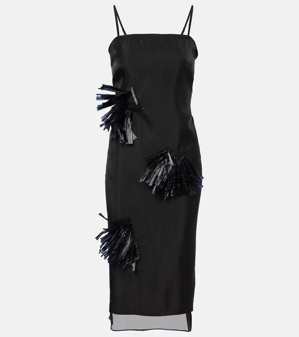  Jacques Wei Jacques Wei Vestido Largo Bordado 