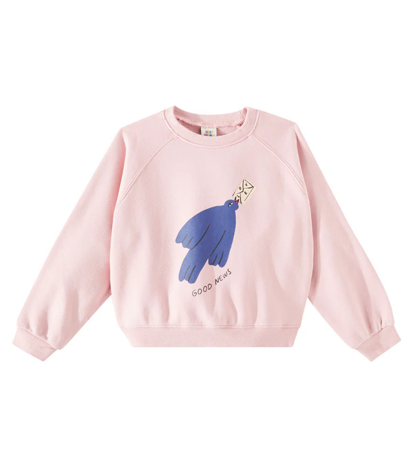  Jellymallow Jellymallow Sudadera Bird De Algodón Estampada 