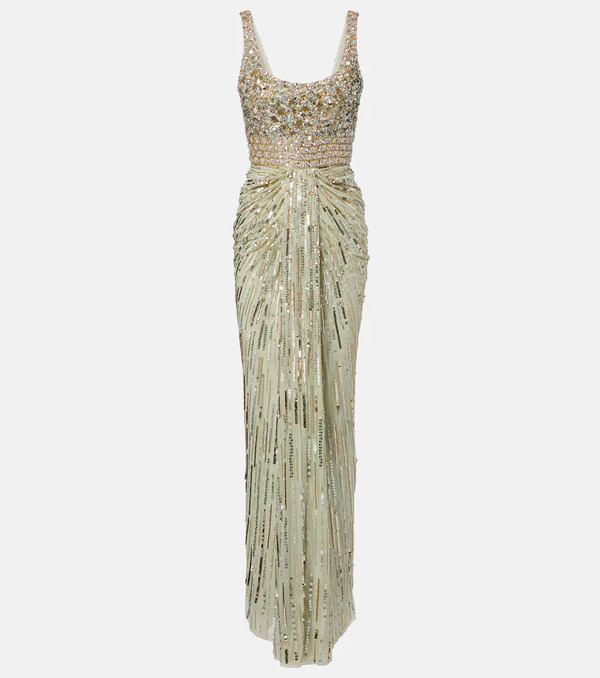  Jenny Packham Jenny Packham Vestido Bustier De Fiesta Elixir Adornado 