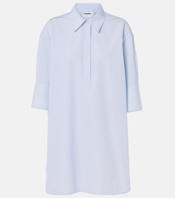  Jil Sander Jil Sander Camisa Friday De Popelín De Algodón 