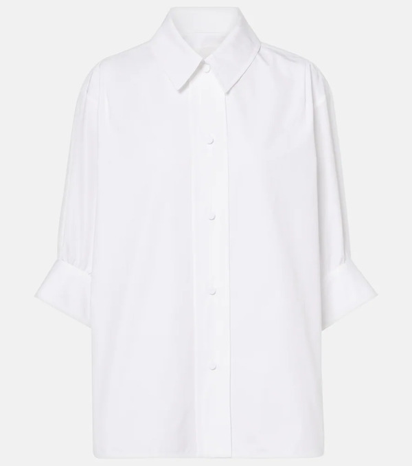  Jil Sander Jil Sander Camisa Oversized De Popleín De Algodón 