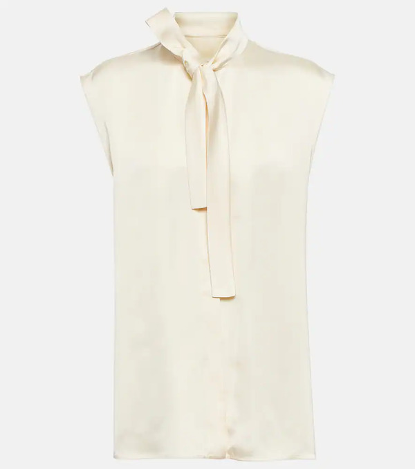  Jil Sander Jil Sander Top De Satén 
