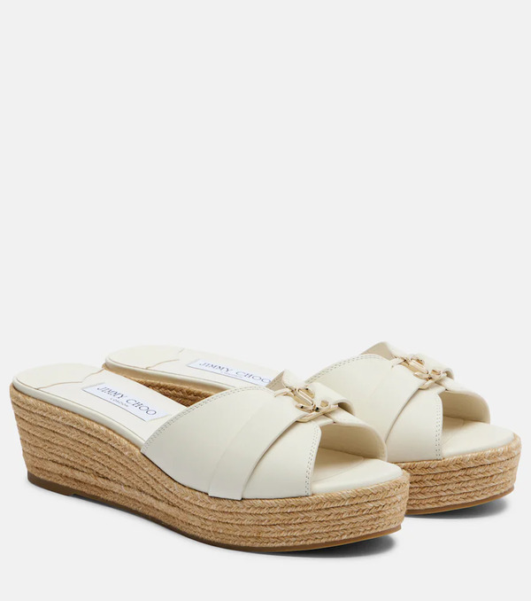  Jimmy Choo Jimmy Choo Alpargatas Con Cuña Leda 