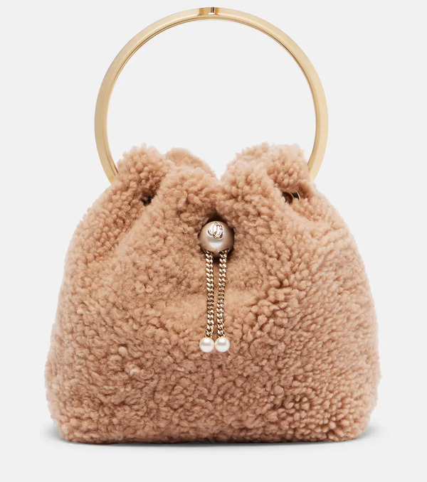  Jimmy Choo Jimmy Choo Bolso Saco Bon Bon Small De Borrego 