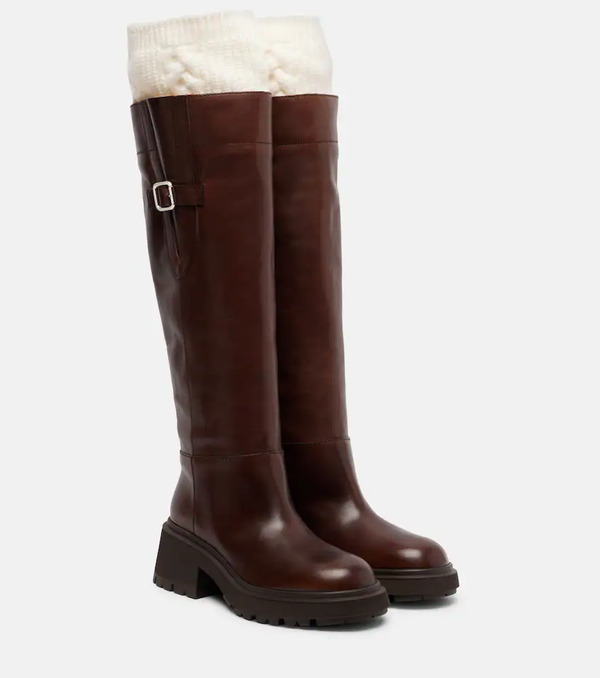  Jimmy Choo Jimmy Choo Botas Altas Tamsin De Piel 