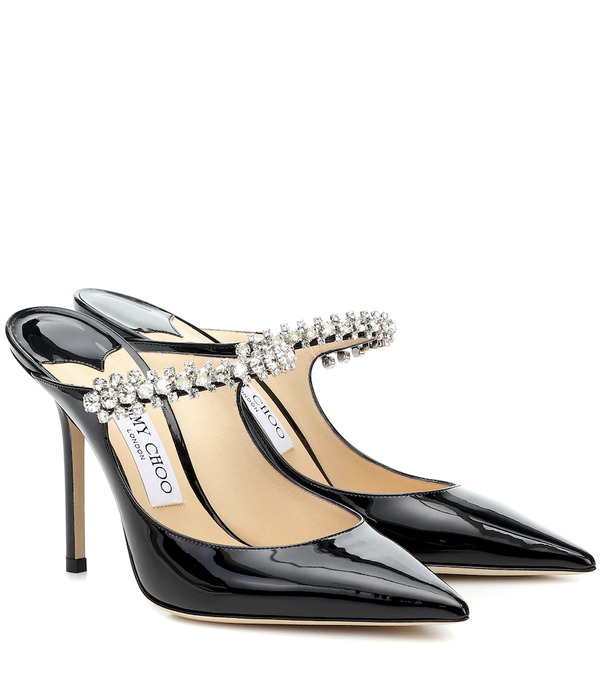  Jimmy Choo Jimmy Choo Mules Bing 100 De Charol 