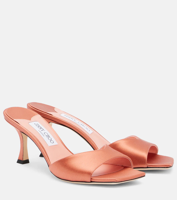  Jimmy Choo Jimmy Choo Mules Skye De Satén 