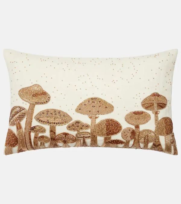  Jonathan Adler Jonathan Adler Cojín Botanist Mushroom Field De Lino 