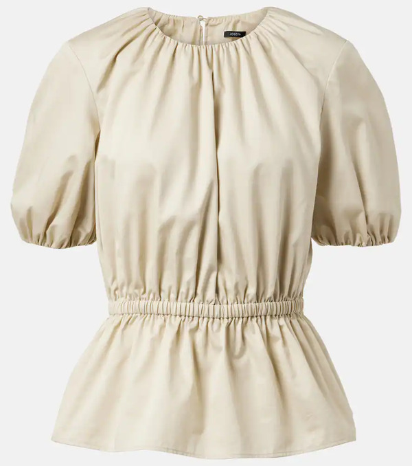  Joseph Joseph Blusa Merlin De Algodón Con Peplum 