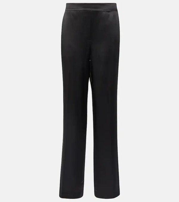  Joseph Joseph Pantalones Rectos Tova De Satén De Seda 
