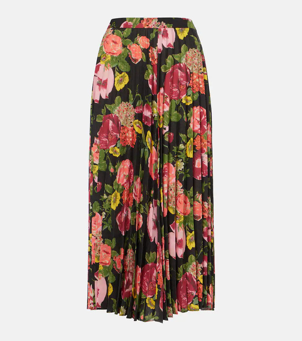  Junya Watanabe Junya Watanabe Falda Midi Plisada 