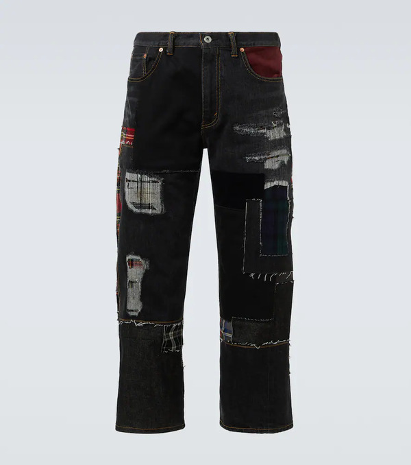  Junya Watanabe Junya Watanabe X Levi’s® Jeans Anchos Con Patchwork 