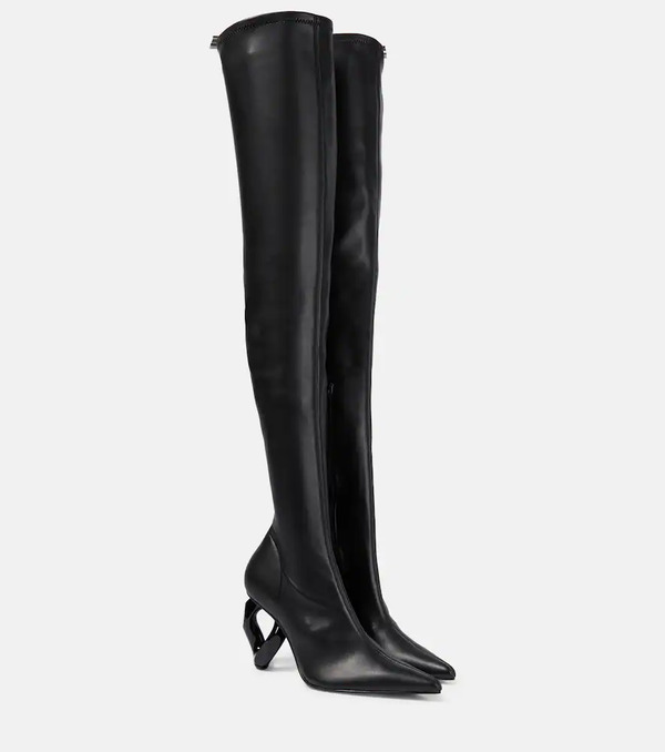  Jw Anderson Jw Anderson Botas Mosqueteras Chain De Piel 