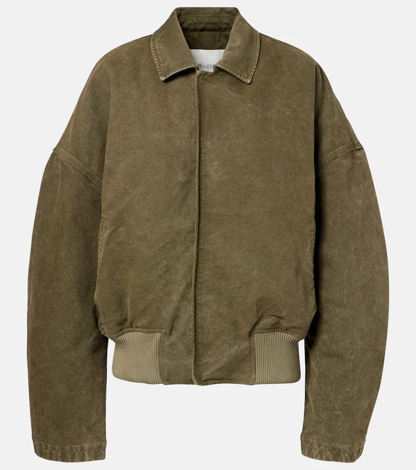  Jw Anderson Jw Anderson Chaqueta Bomber Oversized De Algodón 