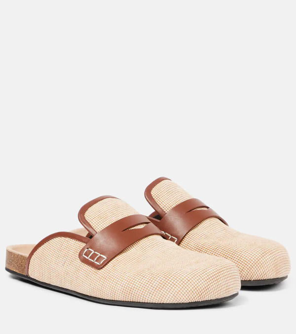  Jw Anderson Jw Anderson Mules Con Piel 