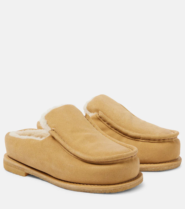  Jw Anderson Jw Anderson Mules De Ante Con Borrego 