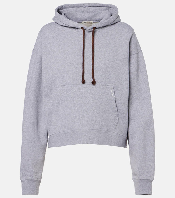 Jw Anderson Jw Anderson Sudadera Cropped De Algodón 
