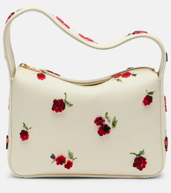  Khaite Khaite Bolso Al Hombro Elena Small De Piel 