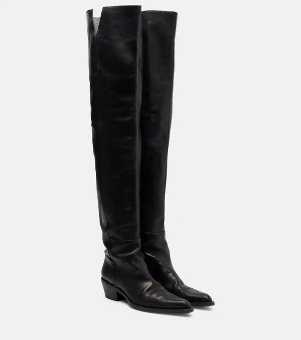 Khaite Khaite Botas Mosqueteras Clive 35 De Piel 