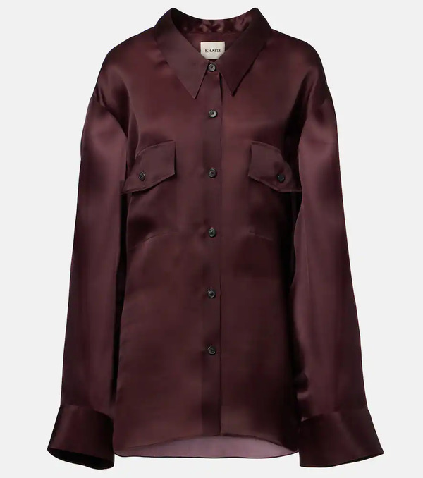  Khaite Khaite Camisa Matteo De Seda 