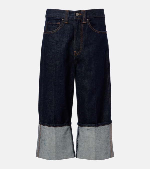  Khaite Khaite Jeans Anchos Cropped Boyle 