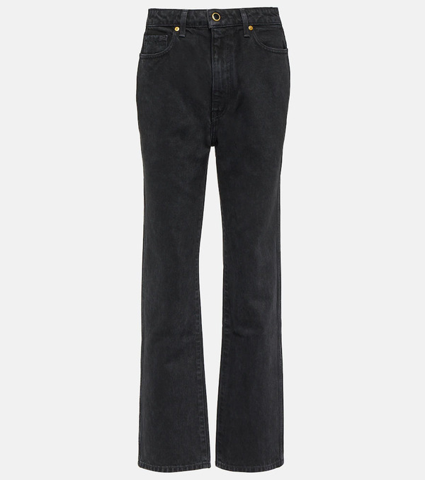  Khaite Khaite Jeans Rectos Abigail Cropped 