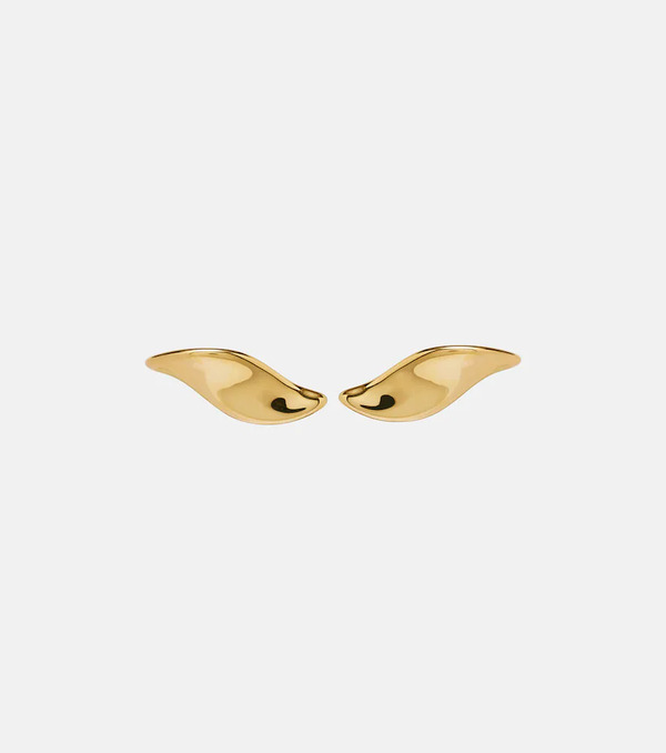  Khaite Khaite Pendientes De Clip Leaf 