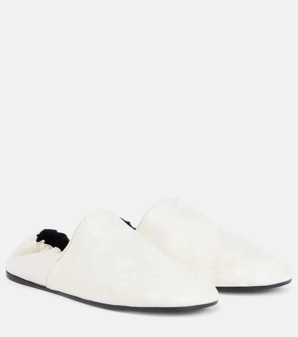  Khaite Khaite Slippers Banks De Piel 