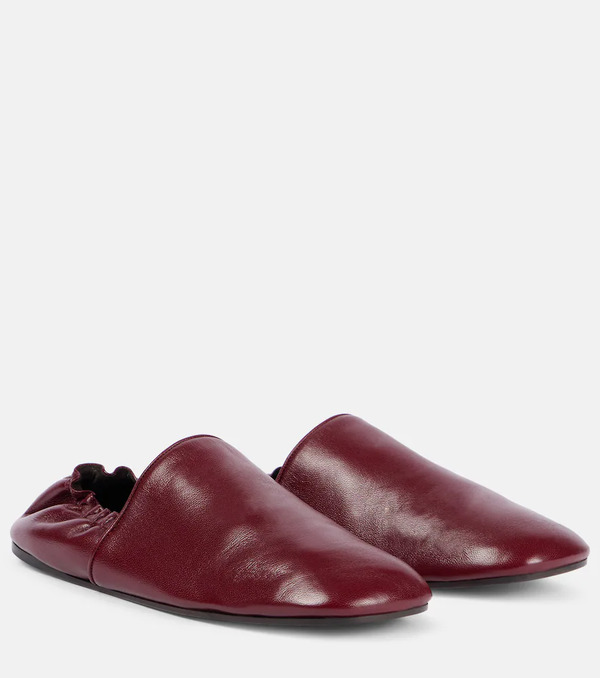  Khaite Khaite Slippers Banks De Piel 