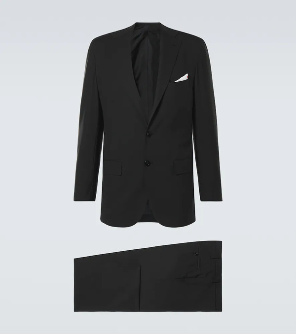  Kiton Kiton Traje De Lana 