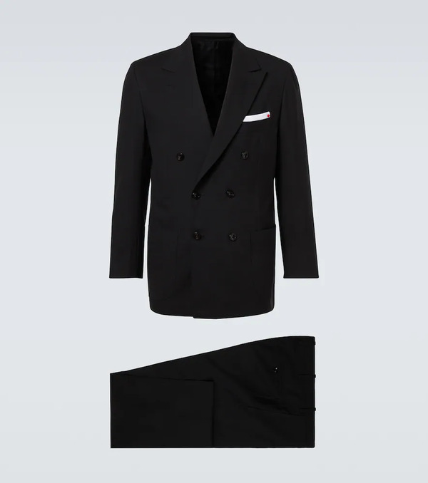  Kiton Kiton Traje De Lana 