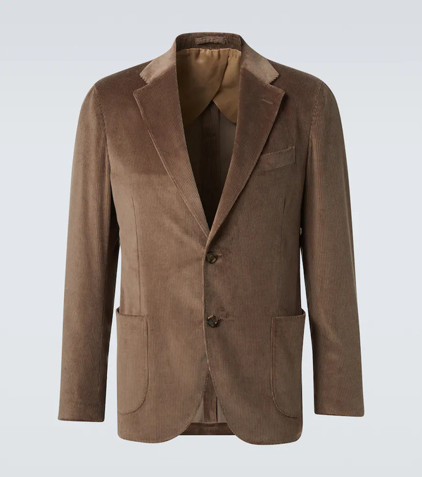  Lardini Lardini Blazer De Pana De Algodón 