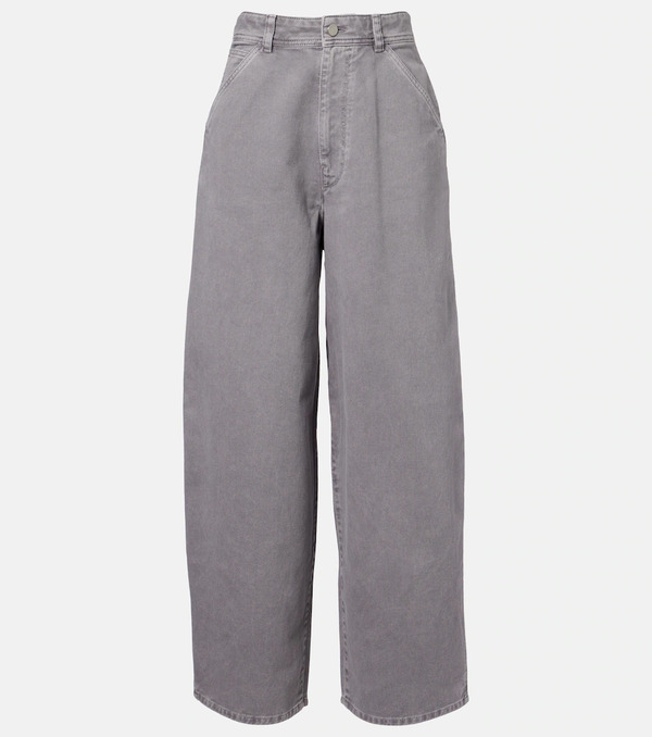  Lemaire Lemaire Jeans Anchos De Tiro Alto 