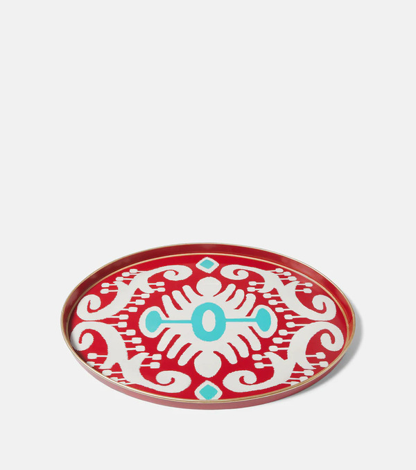  Les-ottomans Les-ottomans Bandeja Ikat De Hierro 