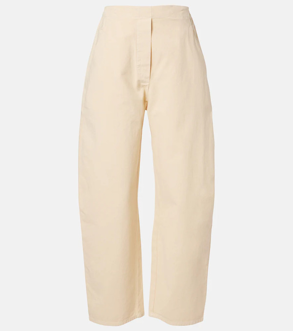  Leset Leset Pantalones Barrel Chloe De Algodón 