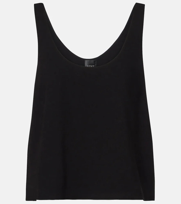 Leset Leset Tank Top Cropped Ari De Crepé 