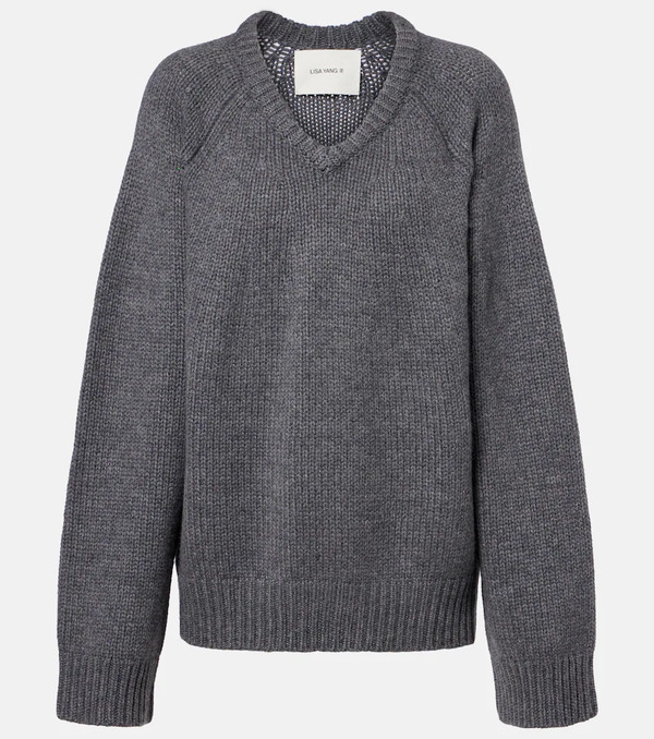  Lisa Yang Lisa Yang Jersey Oia De Cachemir Oversized 