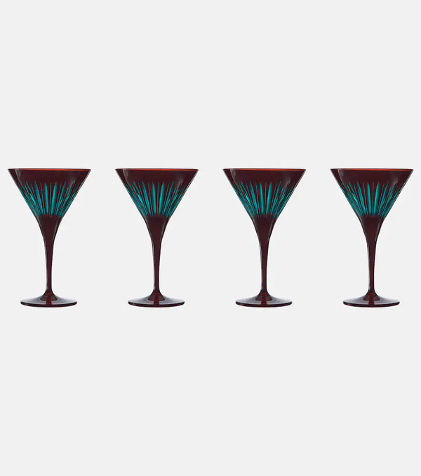  L'objet L'objet Set De 4 Copas De Martini Prism 