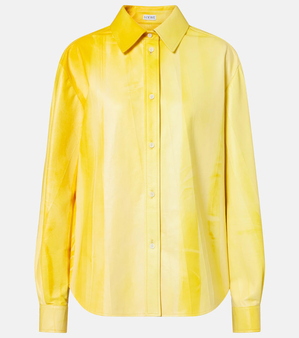  Loewe Loewe Camisa De Piel 