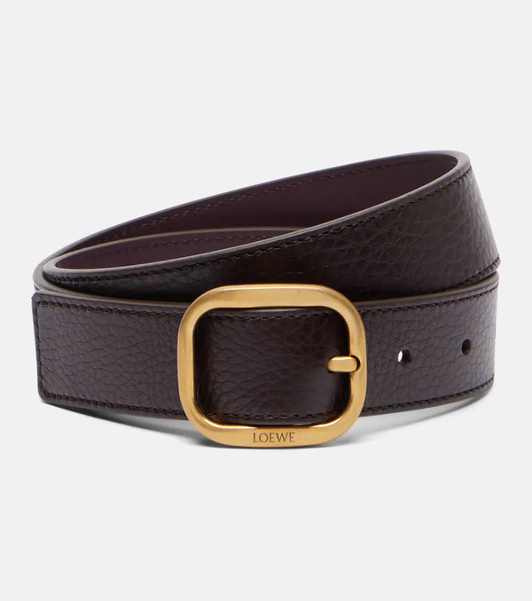  Loewe Loewe Cinturón Rounded De Piel 